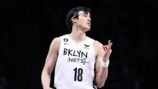 計22本の3Pを沈めたネッツがニューヨーク対決に勝利…渡邊雄太は3本の3Pで9得点