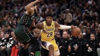 東西名門対決で八村がダンク含む6得点…レイカーズはレブロンが41得点と奮闘するもOTで惜敗