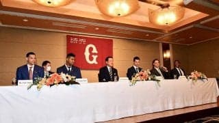 巨人の新外国人5選手が入団会見　V奪回へ原監督も期待…元・超有望株やキューバ剛腕