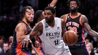 ネッツのカイリー・アービングが自己最長の6戦連続30得点超えでニックスを撃破