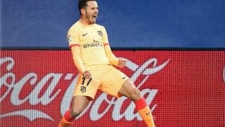 途中投入のサウールが値千金の今季リーグ初ゴール！　難敵オサスナに競り勝ったアトレティコがダービー敗戦を払しょく《ラ・リーガ》