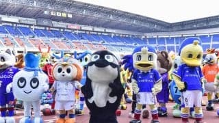 「身体能力にはビビる」「クオリティたけえ」J2徳島マスコットの「バク転連発や首だけ倒立」に驚愕の声！ ”かわいいテロップ”とは裏腹の「まさかのフィジカル」