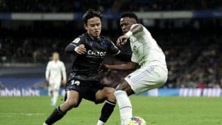 【ラ・リーガ】久保建英は「レアル・ソシエダの3本柱」　古巣レアル・マドリード戦で奮闘、スコアレスドローで地元紙評価