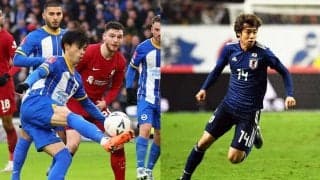【欧州サッカー】三笘薫は芸術ボレー、伊東純也はレッド誘発　日本の誇る両翼が現地で躍動