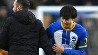 エスコートキッズの女の子と目が合い…三笘薫のクールな表情が笑顔に切り替わった瞬間が反響「好感持てる」