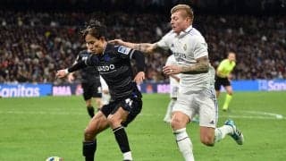 古巣相手に躍動した久保建英、ユニフォームを交換したレアルの選手は？