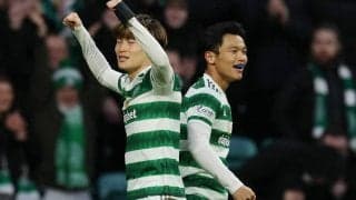 古橋＆前田弾などで3発完勝のセルティックがリーグ戦4連勝！《スコティッシュ・プレミアシップ》