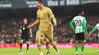 敵地で難敵ベティス撃破のバルセロナが暫定8pt差で首位ターン《ラ・リーガ》