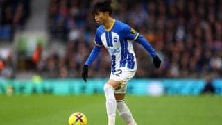 「まーたエグい突破してる」絶好調の三笘薫、2人同時に抜くキレキレドリブル突破をチームメイトも称賛「ナイスカオル」