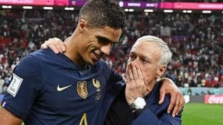 ヴァランの仏代表キャリアすべてを見届けたデシャン監督が感動的なメッセージ…「彼のコーチであることに大きな喜びを感じていた」