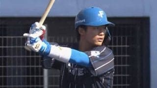 ド派手なバット投げ「中村紀洋感じた」　スナップきかせるドラ5新人は「芸術点高い」