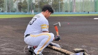 「え、何のトレーニング？」　現れた“木こり”にファン仰天「一人だけガチのキャンプ」