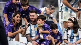 アルゼンチン代表の新守護神はメッシ?! 好セーブ披露の息子が注目の的「次のW杯が楽しみ」