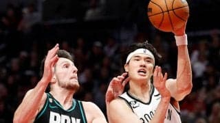 ネッツが最大23点差をはねのけウィザーズに劇的勝利…渡邊は第4Qで長距離砲を炸裂