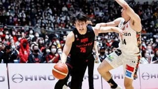 3試合の欠場から復帰した小酒部泰暉…11得点マークも「感覚がちょっと鈍っていました」