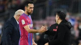 退団報じられるも…チャビ監督はブスケッツ残留を希望 「とても大切な選手」