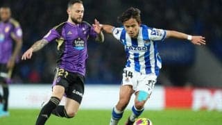 ラリンの一発に泣いたソシエダがリーグ戦8試合ぶりの黒星…《ラ・リーガ》