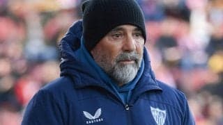 セビージャ、今季の低迷を象徴するバルサ戦0-3完敗… 指揮官もがっくり「失点は時間の問題だった」