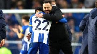 「まじでかわいい」「このはしゃぎっぷり」三笘薫の劇的ゴール、監督の反応が大反響「愛おしすぎる」「何回でも見られる」