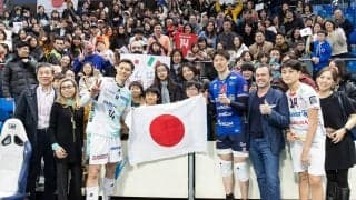 石川祐希のミラノが髙橋藍のパドヴァに3-1で勝利 今季2度目の日本人選手対決