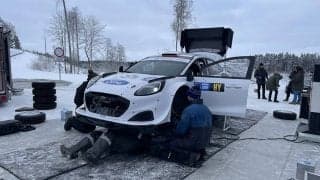 ラリー1車両でエストニアのスノーラリーに参戦したタナックが総合優勝