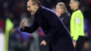 3得点快勝も、アッレグリ監督はさらなる改善要求「もっとうまくやらなければ」