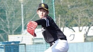 鷹ドラ1の大変身に「びっくり」　直球だけで打者制圧…小久保2軍監督「見たことない」