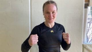 緊急取材！来日中のUFC女子フライ級絶対女王、シェフチェンコを突撃「これ以上のキャンプはない」
