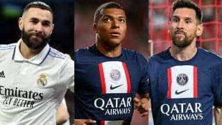 『ザ・ベスト』男子最優秀選手はベンゼマ、ムバッペ、メッシの争いに！　27日に受賞者決定