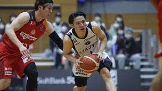 土壇場で3ポイントを沈め切った河村勇輝…横浜BCがFE名古屋との激戦を制す