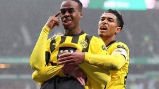 投入直後のバイノー=ギテンス弾でドルトムントが5連勝《ブンデスリーガ》