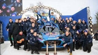 WRCスウェーデン：リチャード・ミルナー「今日は自分たちの成果を喜びたい」イベント後記者会見