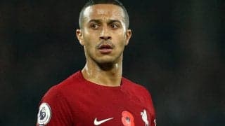 大不振リバプールに更なる打撃…チアゴが股関節の負傷で1カ月離脱へ