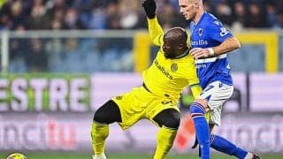 インテルが降格圏サンプ相手にゴールレスドロー…首位ナポリとの勝ち点広がる《セリエA》