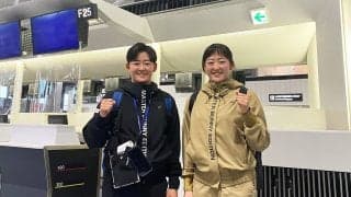 岩井ツインズがタイへ出発 「世界への挑戦の第一歩」