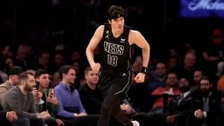 ネッツが第3Qに突き放されてニックスに敗戦…渡邊雄太は終盤に出場して4得点