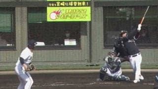 逆方向への一発は「ホンマにエグい」　侍J左腕が苦笑い…豪快技あり弾が「すごすぎ」