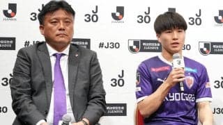昨季はPOの末にJ1残留を果たした京都、鹿島との開幕戦に曺貴裁監督＆川﨑颯太が意気込む「アグレッシブな進化したサッカーを」