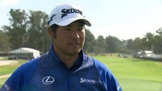 松山英樹「痛みがない状態続いている」　動きに怖さなくなれば「もっと良い感じになる」