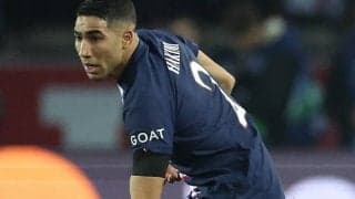 PSG、アクラフ・ハキミが長期離脱の可能性…指揮官も心配「いつ戻って来られるか…」