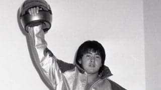 藤波辰爾が振り返る、新日本の「別格の新人」だった武藤敬司。フルフェイスのヘルメットをかぶっての入場は「嫌がっていた」