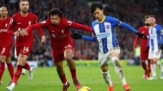 三笘薫が何度も置き去りにしたリバプールDF、守備を酷評される中で三笘は認める「全然強かった」