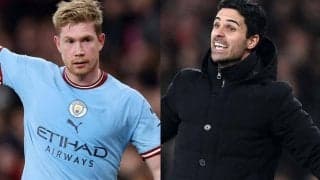 「元コーチでも容赦ない」首位攻防戦で起きたアルテタ監督とデ・ブライネのバチバチなやり合いが反響！「相当気合入ってる」