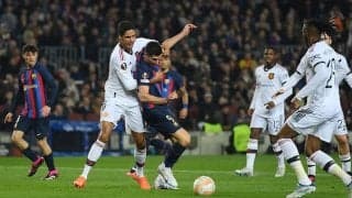 決勝Tプレーオフ最注目カードのバルセロナvsユナイテッドは譲らず2-2ドロー《EL》