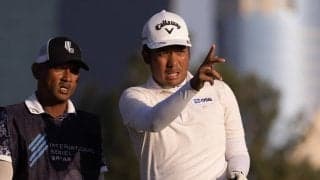 堀川未来夢と木下稜介が暫定18位 初日は日没順延