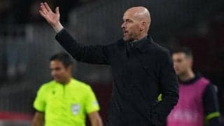 テン・ハグ、手負いもバルサホームの1stレグを痛み分け　「勝つべきだったが…」