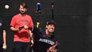 【MLB】前田健太「試合でも投げられる」　右ひじ手術から1年半…ユニ姿に感慨「楽しかった」