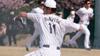 伝説バッテリー再結成に「泣いちゃった」　ダルビッシュの“弾丸遠投”は「異次元」