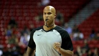 セレブリティゲームでジェファーソンがサプライズ…解説席から突如として審判に参加