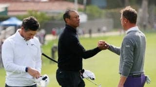 驚異のボールスピード計測も ウッズはカットライン上まで後退